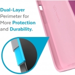Speck iPhone 13 Pro CandyShell Pro Serisi Kılıf (MIL-STD-810G)-Orchid Pink/Rosy Pink