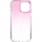 Speck iPhone 13 Pro Max GemShell Serisi Klf (MIL-STD-810G)-Fuschia Fade/Clear