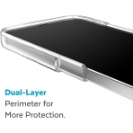 Speck iPhone 14 Plus GemShell Serisi Klf (MIL-STD-810G)-Amethyst Purple/Clear