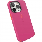 Speck iPhone 14 Pro Max CandyShell Pro Serisi Klf (MIL-STD-810G)-Digital Pink/Energy Red