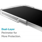 Speck iPhone 14 Pro Max GemShell Grip Serisi Klf (MIL-STD-810G)-Clear/Clear