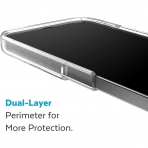 Speck iPhone 14 Pro Max GemShell Serisi Klf (MIL-STD-810G)-Clear/Clear
