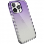 Speck iPhone 14 Pro GemShell Serisi Klf (MIL-STD-810G)-Amethyst Purple Fade/Clear