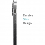 Speck iPhone 14 Pro Max GemShell Serisi Klf (MIL-STD-810G)-Clear with Platinum Glitter
