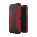 Speck iPhone XS Max Presidio Grip Klf-DARK POPPY RED