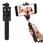 Stalion Bluetooth Selfie Stick-Jet Black