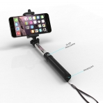 Stalion Bluetooth Selfie Stick-Jet Black