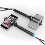 Stalion Bluetooth Selfie Stick-Cyan Blue