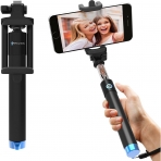 Stalion Bluetooth Selfie Stick-Cyan Blue