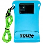 Stash7 Su Geirmez Telefon Klf (6.5 in)-Blue