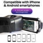 Bnext iPhone ve Android Uyumlu VR Bal -Silver