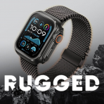 Suitisbest Apple Watch 10 46mm Bumper Klf-Grey