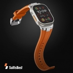 Suitisbest Apple Watch Ultra 2. Nesil Kay (49mm)-Carrot Orange