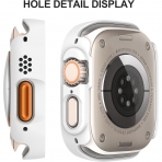 Suoman Apple Watch Ultra 2.Nesil 49mm Bumper Klf-White