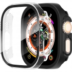 Suoman Apple Watch Ultra 2.Nesil 49mm Bumper Klf-Black Clear