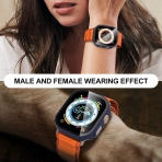 Suoman Apple Watch Ultra 2.Nesil 49mm Bumper Klf-Blue