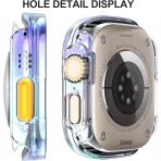 Suoman Apple Watch Ultra 2.Nesil 49mm Bumper Klf-Color Clear