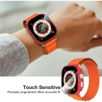 Suoman Apple Watch Ultra 2.Nesil nce Ekran Koruyucu-Red