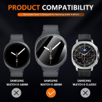 Suoman Galaxy Watch 8 40mm Ekran Koruyucu(4 Adet)