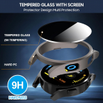 Suoman Galaxy Watch FE 40mm Bumper Klf-Black Blue Silver Grey Clear