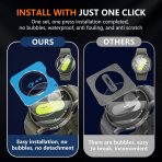 Suoman Galaxy Watch 7 Cam Ekran Koruyucu (44mm)