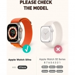 Supcase Apple Watch Ultra Ekran Koruyuculu Kay (49mm)