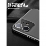 Supcase iPhone 11 Kamera Lensi Koruyucu (2 Paket) (Siyah)