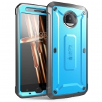 Supcase Motorola Moto Z Droid Rugged Klipsli Klf-Blue