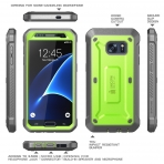 Supcase Samsung Galaxy S7 Rugged Holster Klf-Green-Gray