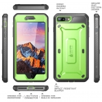 SUPCASE iPhone 7 Plus Unicorn Beetle Pro Serisi Klf ve Ekran Koruyucu (MIL-STD-810G)-Green