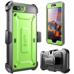 SUPCASE iPhone 7 Plus Unicorn Beetle Pro Serisi Klf ve Ekran Koruyucu (MIL-STD-810G)-Green