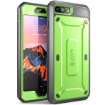 SUPCASE iPhone 7 Plus Unicorn Beetle Pro Serisi Klf ve Ekran Koruyucu (MIL-STD-810G)-Green