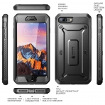 SUPCASE iPhone 7 Plus Unicorn Beetle Pro Serisi Klf ve Ekran Koruyucu (MIL-STD-810G)-Black