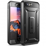 SUPCASE iPhone 7 Plus Unicorn Beetle Pro Serisi Klf ve Ekran Koruyucu (MIL-STD-810G)-Black