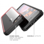 Supcase iPhone 7 Unicorn Beetle Serisi Hybrid effaf Klf- Red Black