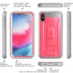 Supcase iPhone XS Max Unicorn Beetle Pro Serisi Klf-Pink