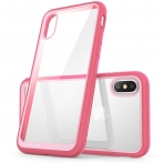 Supcase iPhone XS Max Unicorn Beetle Style Klf-Pink