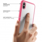 Supcase iPhone XS Max Unicorn Beetle Style Klf-Pink