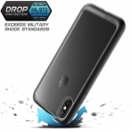 Supcase iPhone XS Max Unicorn Beetle Style Klf-Black