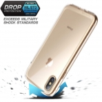 Supcase iPhone XS Max Unicorn Beetle Style Klf-Clear