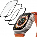 JETech Apple Watch Ultra Uyumlu Ekran Koruyucu(49mm)(3 Adet)