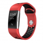 Swees Fitbit Charge 2 Kay (Large)- Red Black