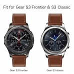 Swees Samsung Gear S3 Deri Kay-Dark Brown