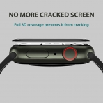 SwitchEasy Apple Watch 7 Shield 3D Ekran Koruyucu (41 mm)