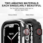 SwitchEasy Apple Watch 8 45mm Bumper Klf -Red