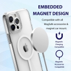 SwitchEasy MagCrush Serisi iPhone 13 Manyetik Klf (MIL-STD-810G) 