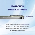 SwitchEasy MagCrush Serisi iPhone 13 Pro Manyetik Klf (MIL-STD-810G) 