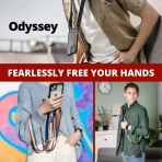 SwitchEasy Odyssey Serisi iPhone 13 Askl Klf (MIL-STD-810G)-Rainbow