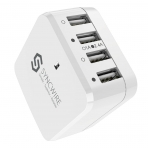 Syncwire 4 Balantl USB arj Cihaz (Beyaz)
