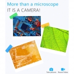 TAKMLY Akll Dijital Mini Mikroskop -Blue